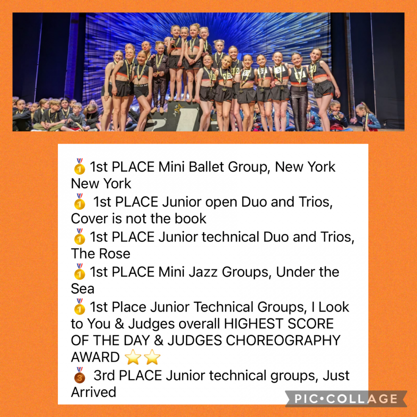 Hotshot Dance Competition - Junior & Mini's 